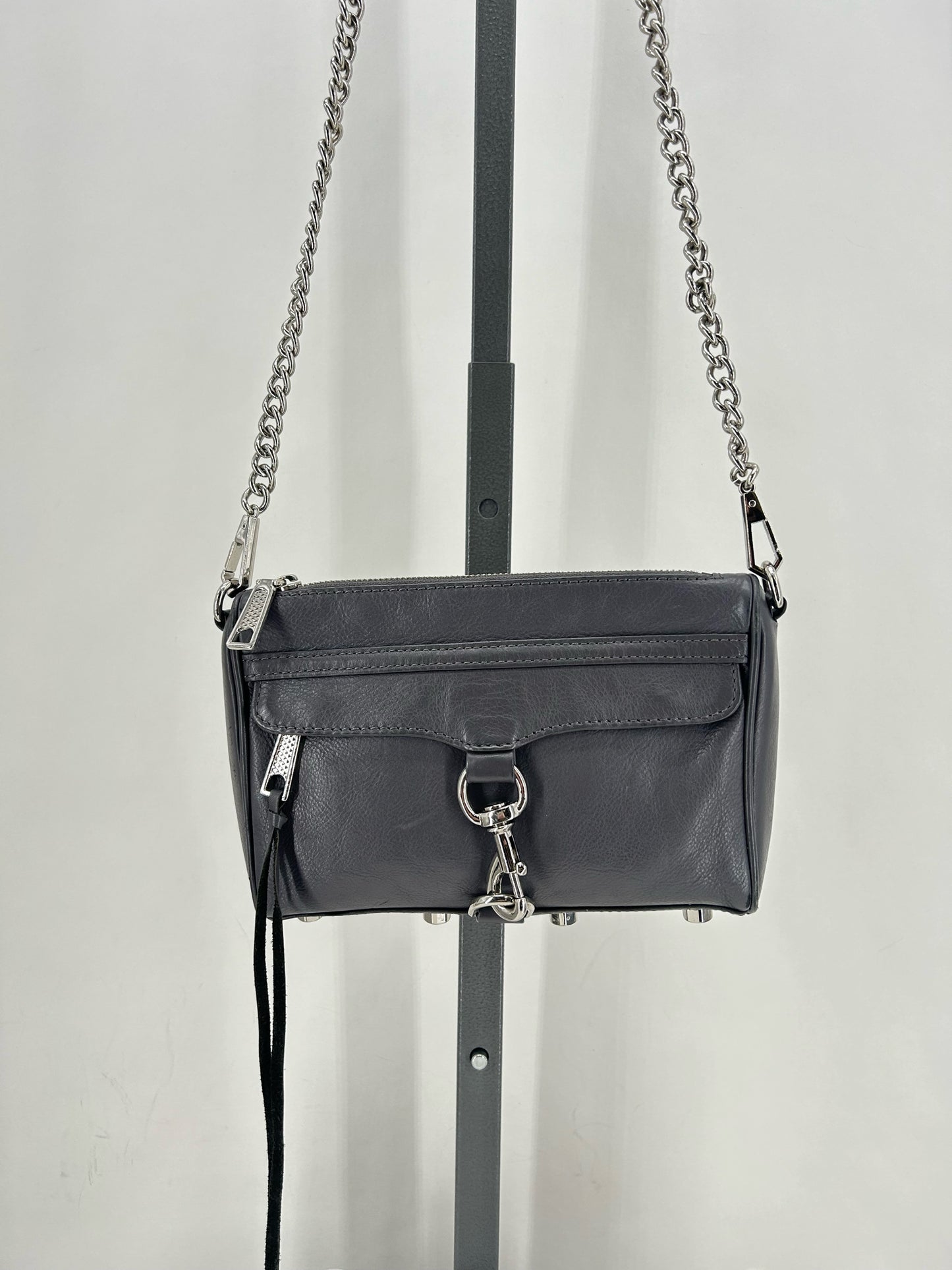 DARK GRAY Rebecca Minkoff Leather Cross-body