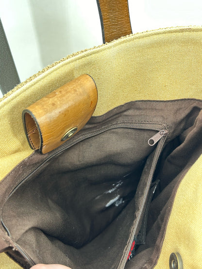 DARK TAN HOBO Satchel