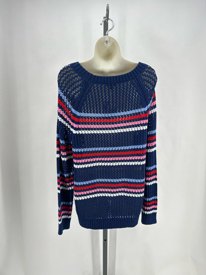 Size XL TALBOTS Stripe Sweater