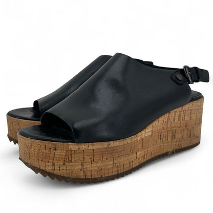 Black W Shoe Size 6 EILEEN FISHER Sandals