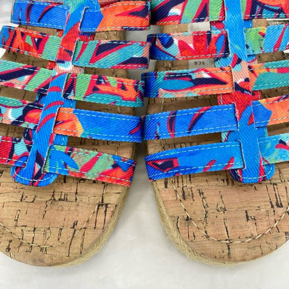 Multi-Color W Shoe Size 6 Circus Sandals