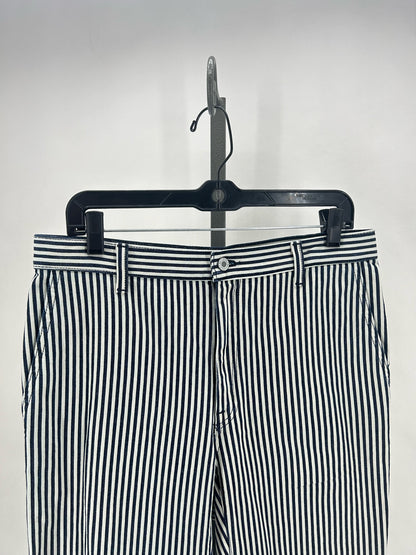 Size 27/4 Nili Lotan Stripe Pants