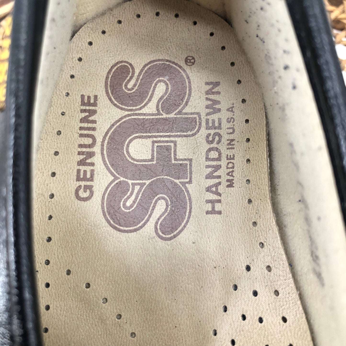 Black W Shoe Size 7.5 SAS Loafer