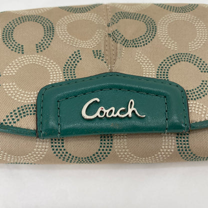 Tan COACH Wallet