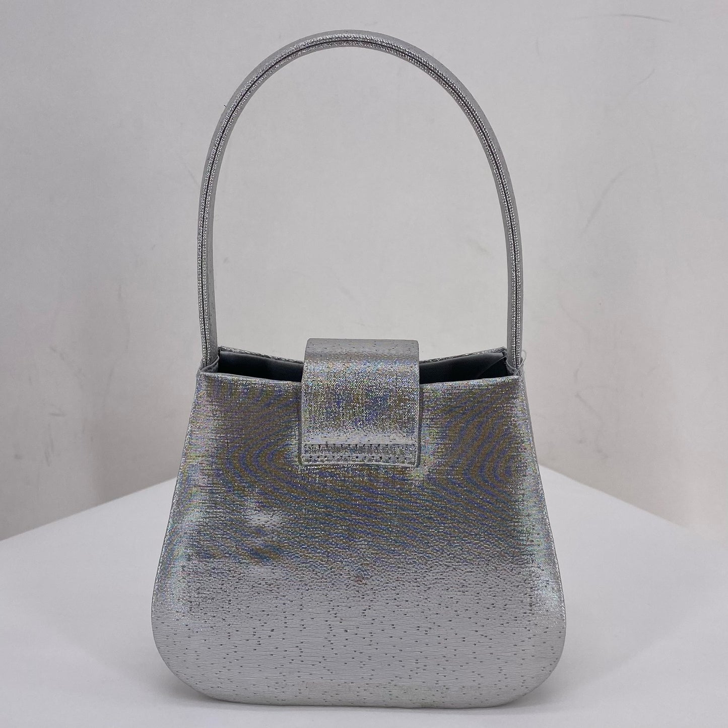 Silver LA REGALE Clutch