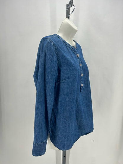 Size M TALBOTS Denim Shirt