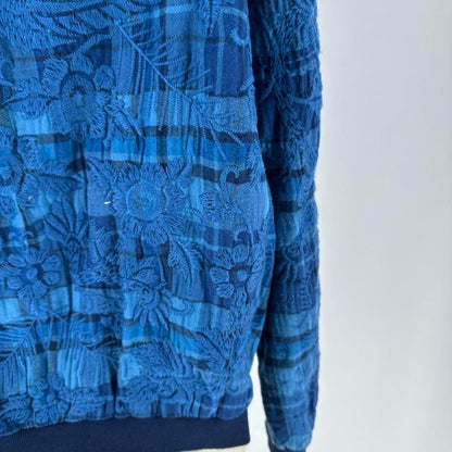 Size S JOHNNY WAS Plaid Jacket