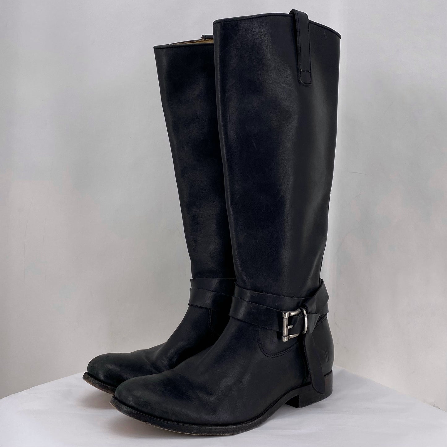 Black W Shoe Size 8.5 FRYE Boots
