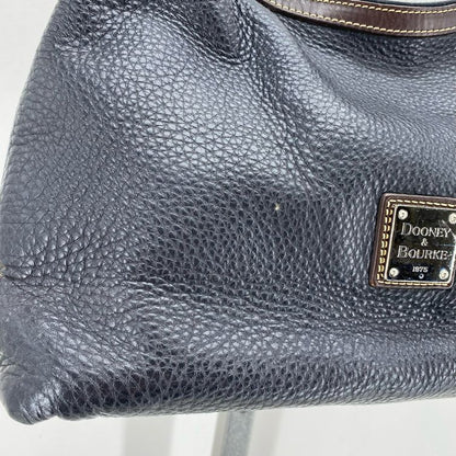 Navy DOONEY & BOURKE Leather Shoulder Bag