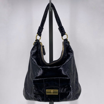 Black COACH Leather Shoulder Bag