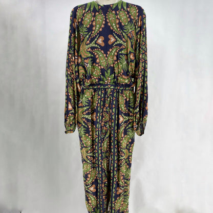 Size M FARM FOR ANTHROPOLOGIE FLOWERS ROMPER