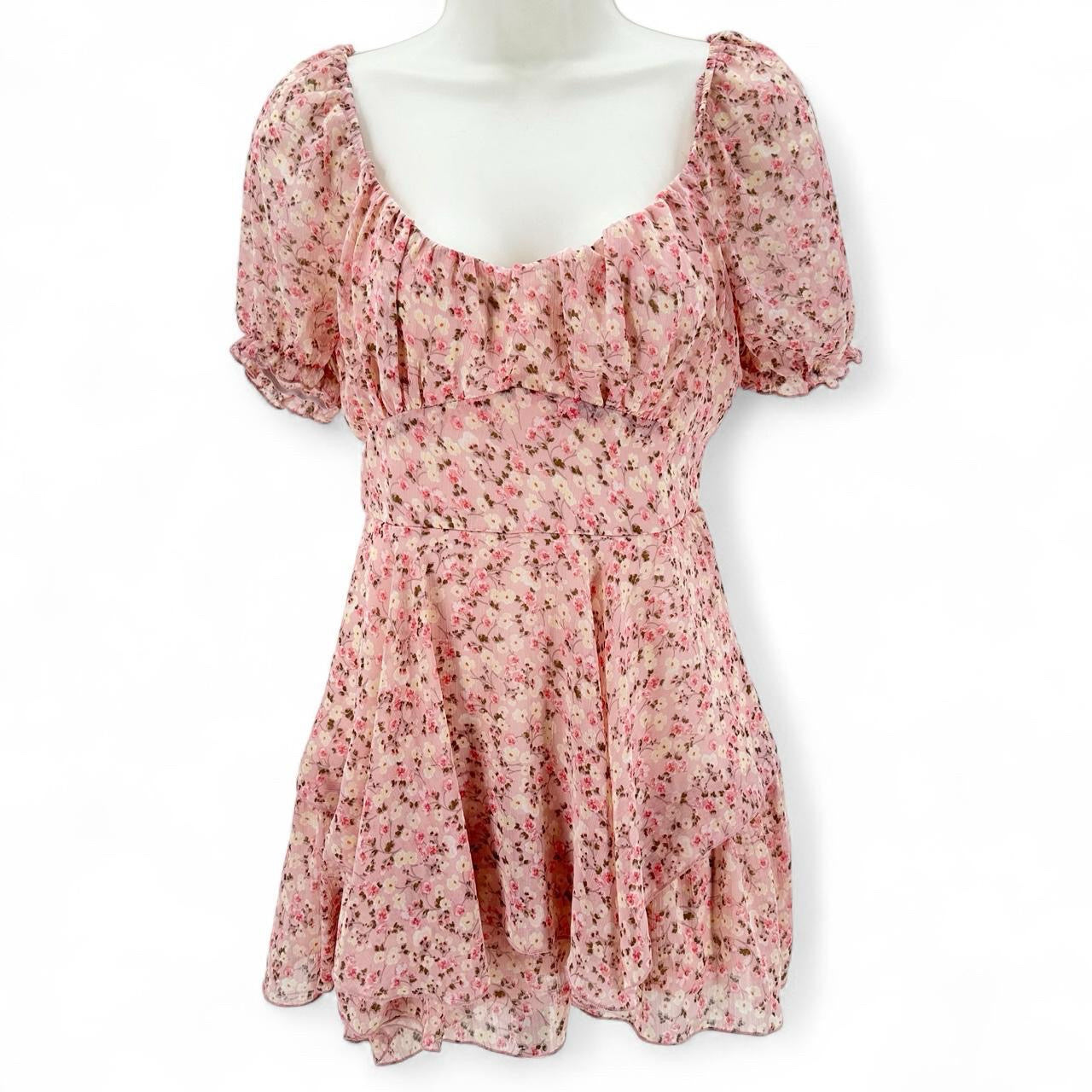 Size L INSPIRED HEARTS FLOWERS Shirt