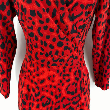 Size M KAIMILAN Animal Print Dress