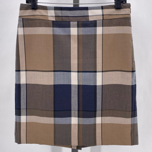 Size 4 LOFT Plaid Skirt