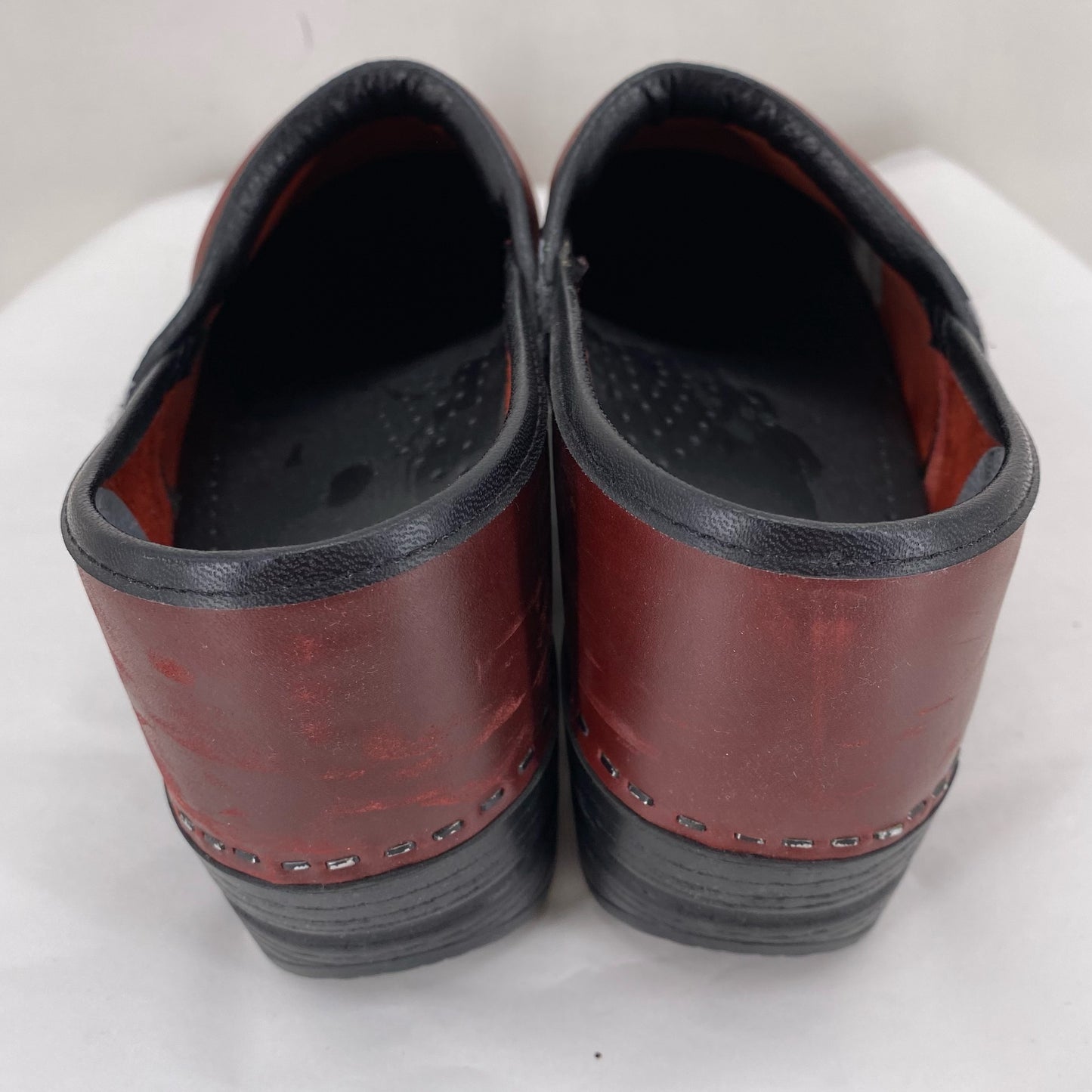 Red W Shoe Size 38 DANSKO Clog