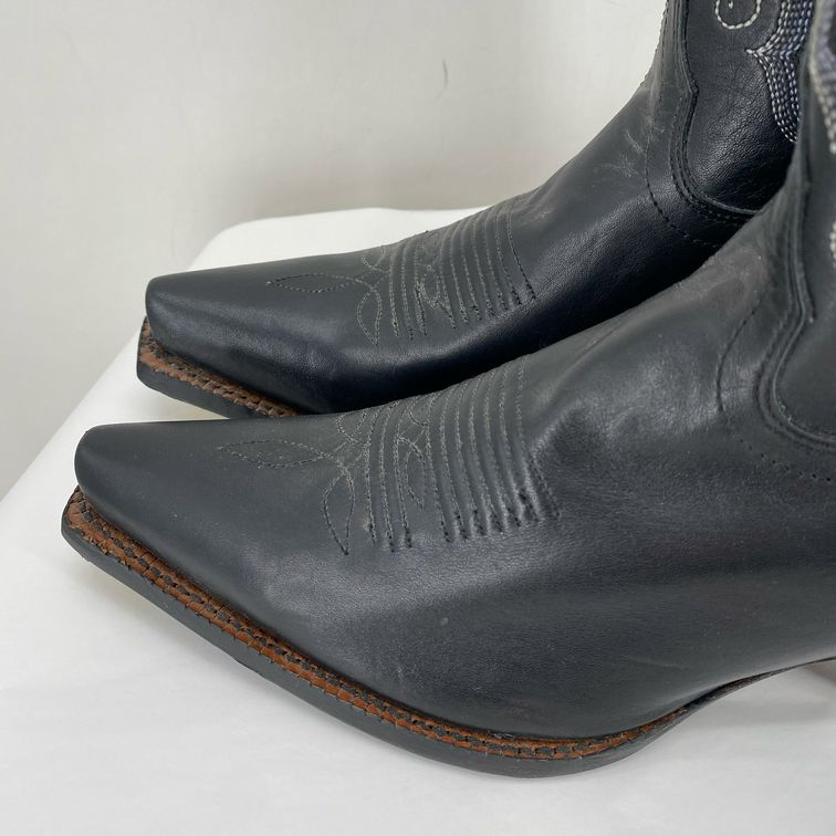 Black W Shoe Size 7 Tony Lama Boots