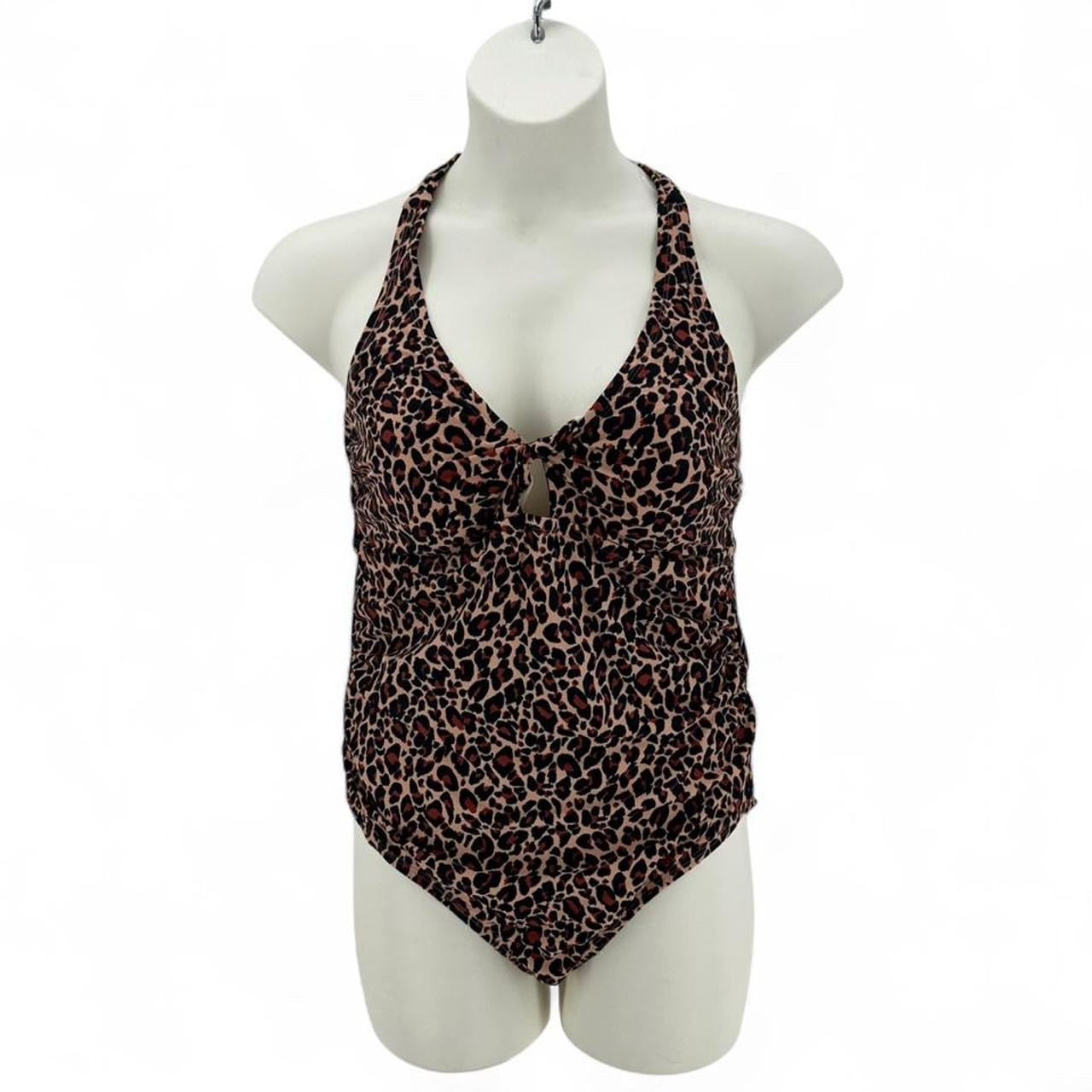 Size 16W KONA SOL Animal Print Swimsuit
