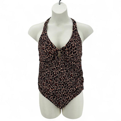 Size 16W KONA SOL Animal Print Swimsuit