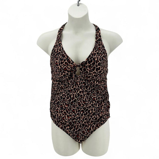 Size 16W KONA SOL Animal Print Swimsuit