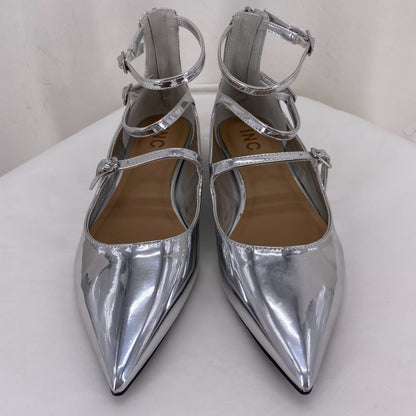 Silver W Shoe Size 8.5 INC Flats