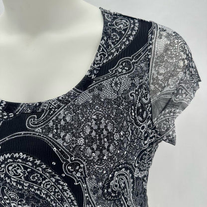 Size XL INC Paisley Shirt