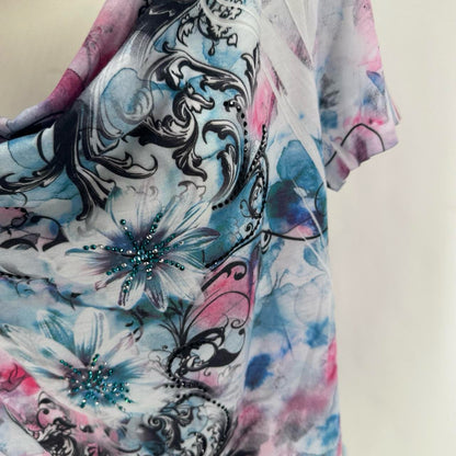 Size S LAURA ASHLEY Floral Shirt