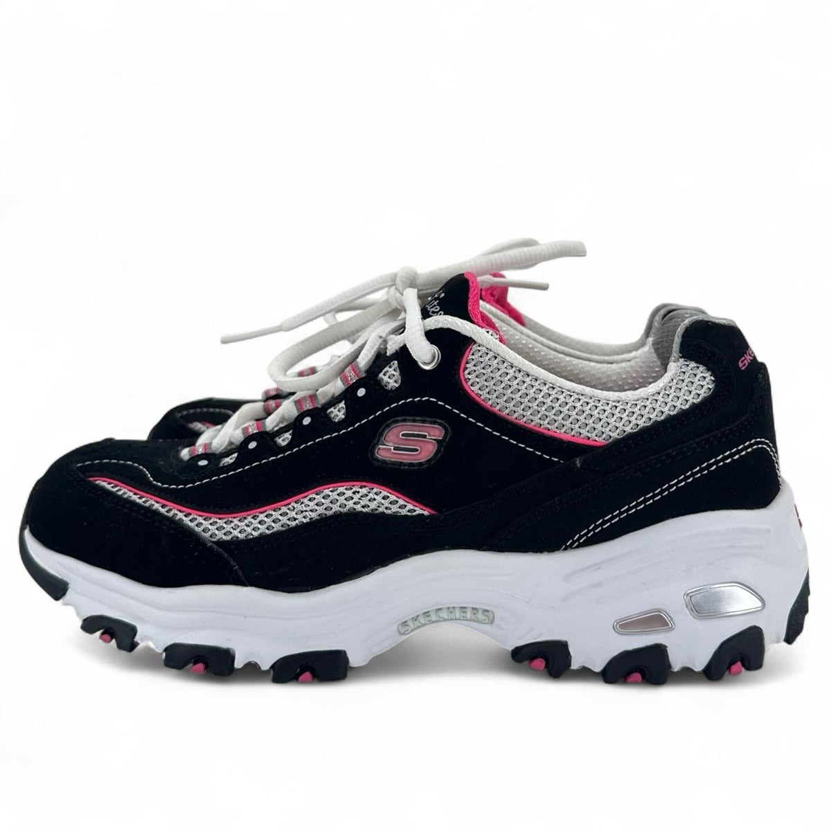 Black W Shoe Size 7 SKECHERS Sneakers
