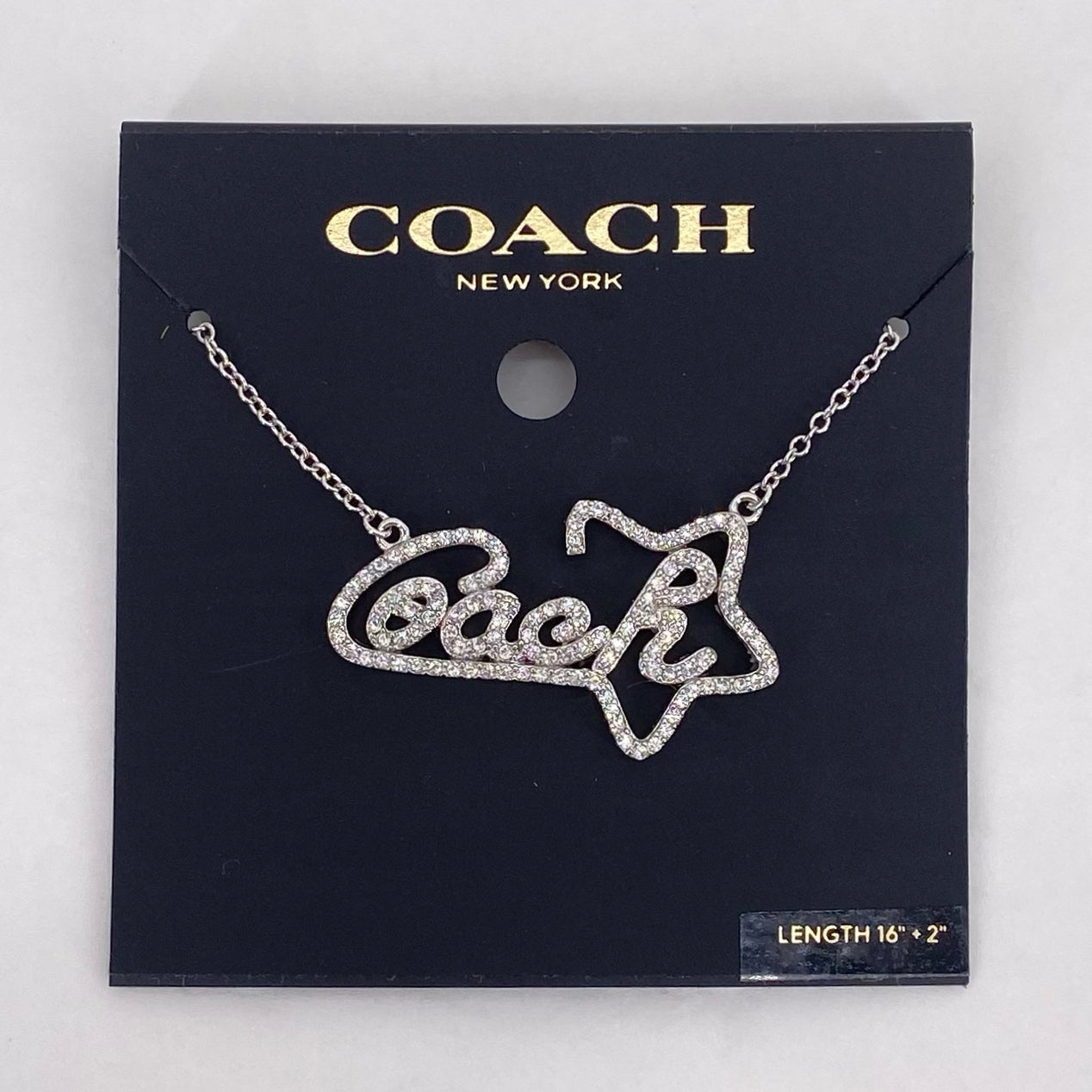 COACH Silver Necklace