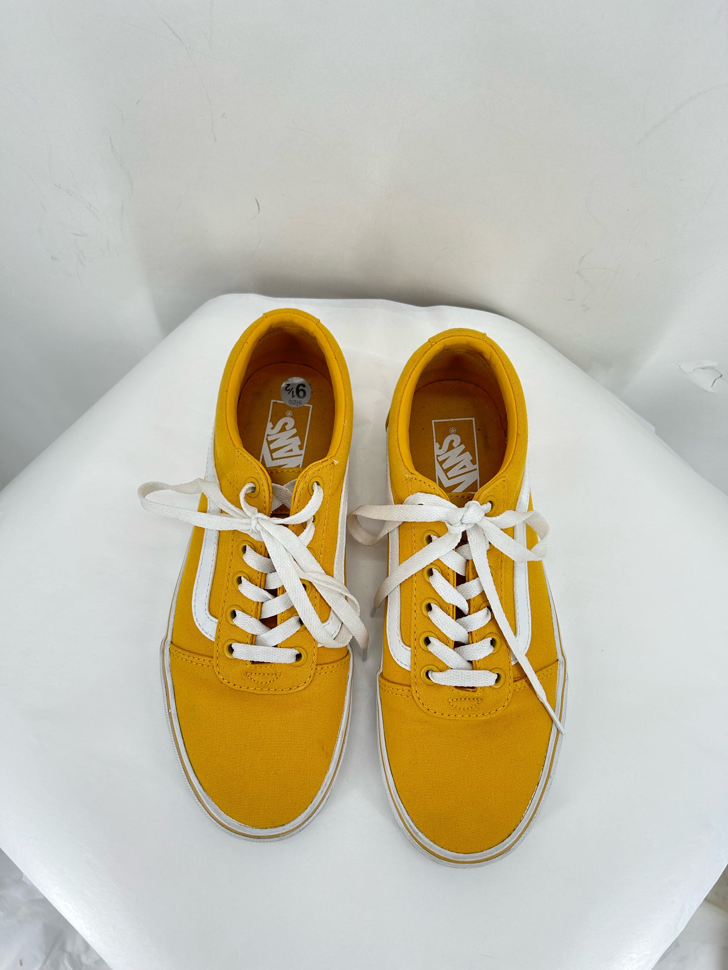 Yellow W Shoe Size 9.5 VANS Sneakers