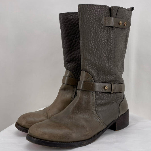 DARK TAUPE W Shoe Size 9 TORY BURCH Boots