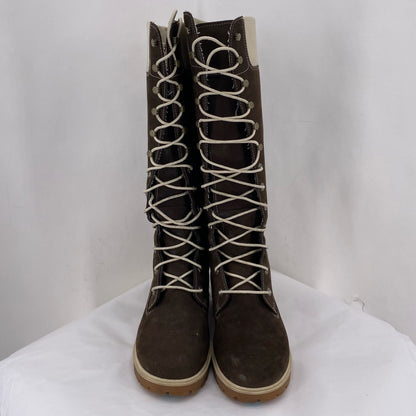 DARK BROWN W Shoe Size 7.5 TIMBERLAND Boots