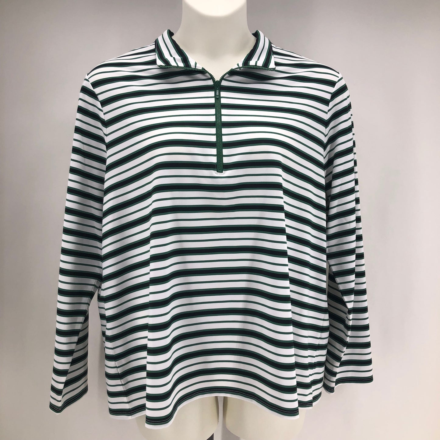 Size 4 CHICO'S Stripe Shirt