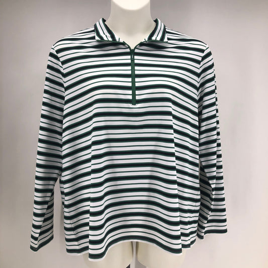 Size 4 CHICO'S Stripe Shirt
