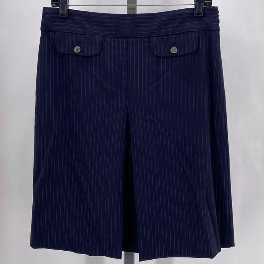 Size 6 J CREW Pinstripe Skirt
