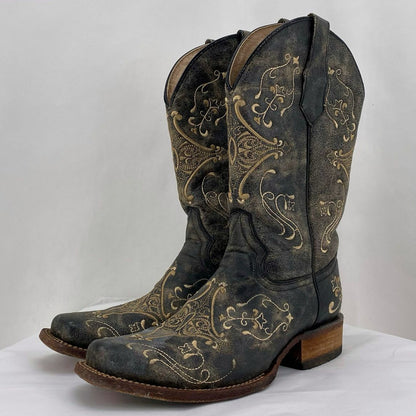 Black W Shoe Size 9 CIRCLE G Boots