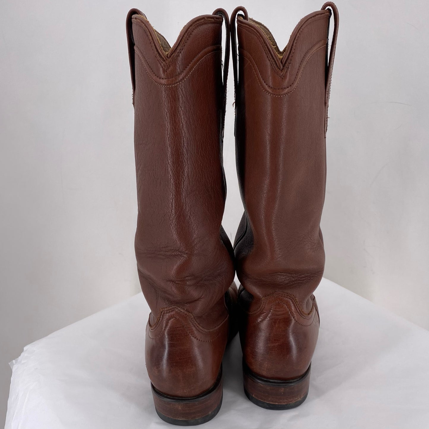 BROWN W Shoe Size 7 TECOVAS Boots