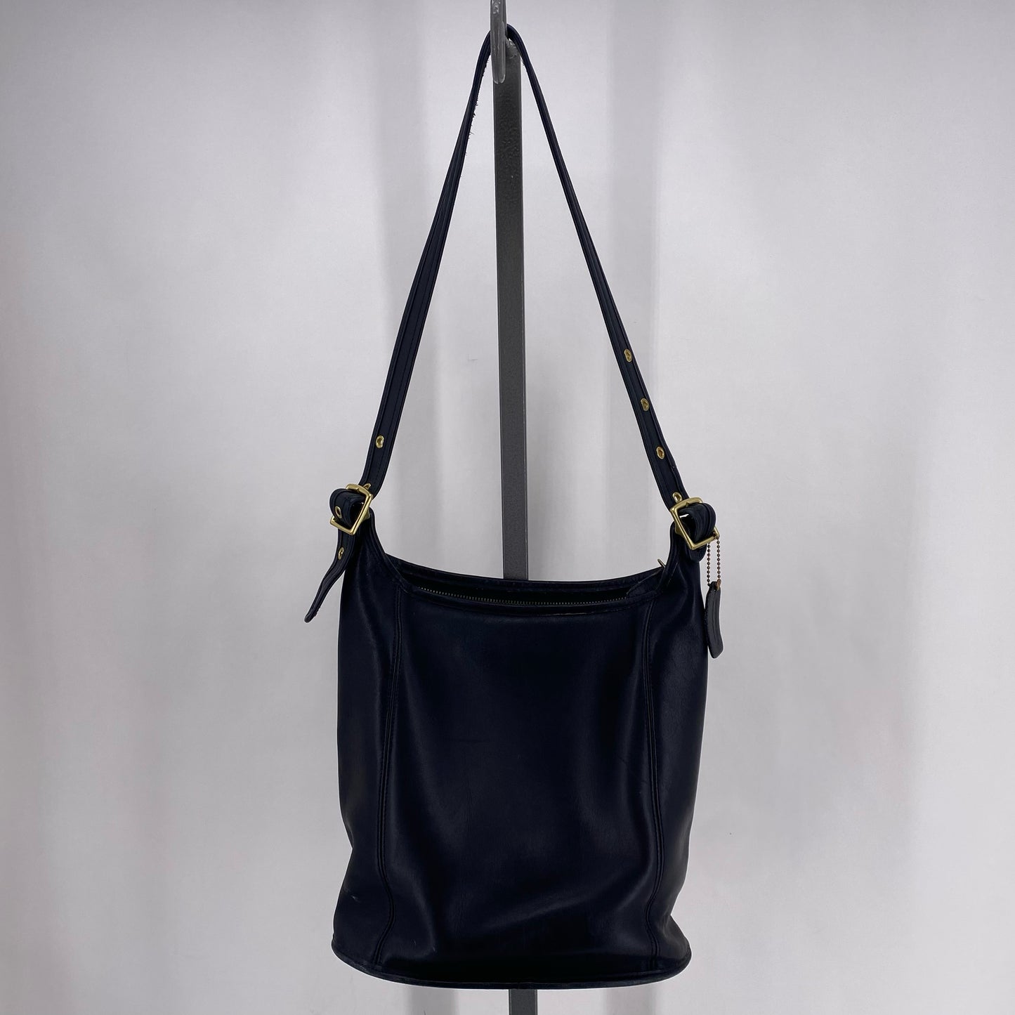 Black COACH Leather Shoulder Bag