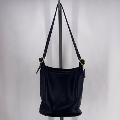 Black COACH Leather Shoulder Bag