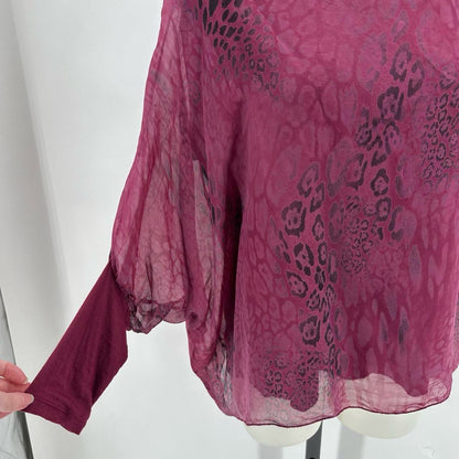 Size L trueblood collective Silk Shirt