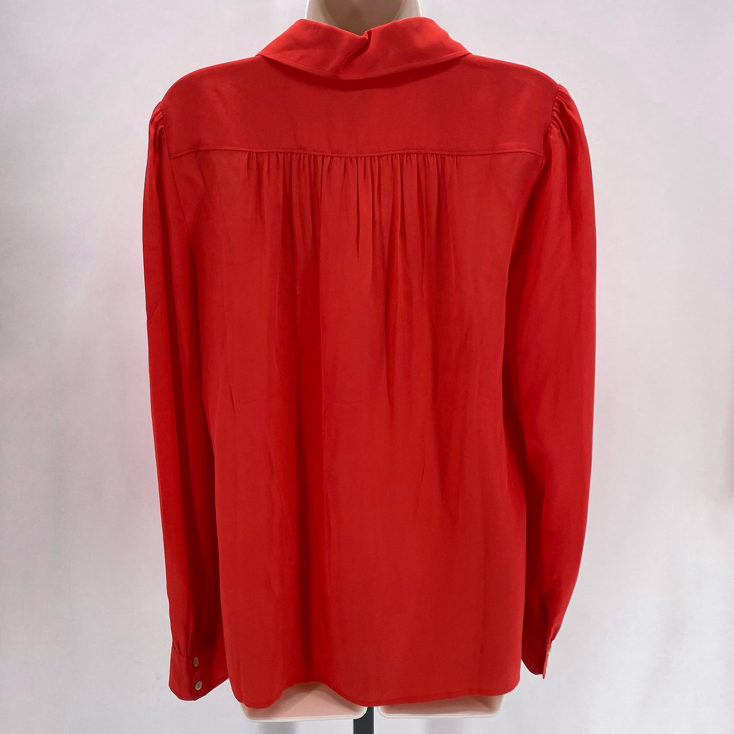 Size 8 J CREW Silk Shirt