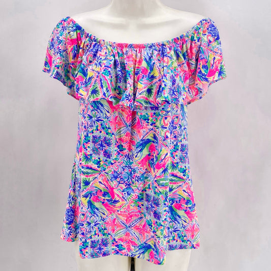 Size M LILLY PULITZER TROPICAL Shirt