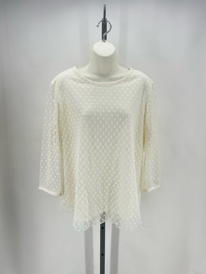 Size XL ANN TAYLOR Polka Dot Shirt