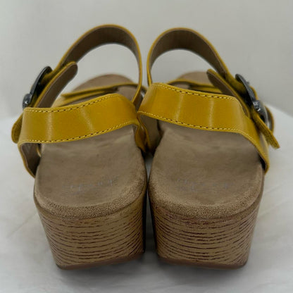 Yellow W Shoe Size 10.5 DANSKO Sandals