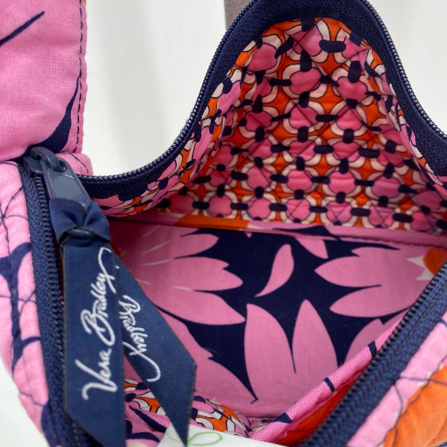 PINK/BLUE VERA BRADLEY Shoulder Bag