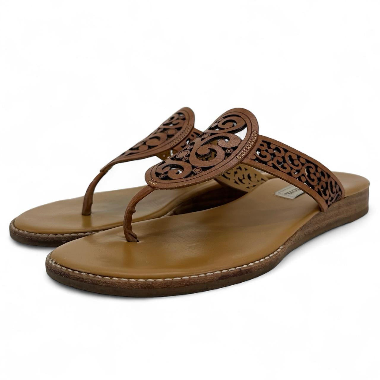 BROWN W Shoe Size 7 BRIGHTON Sandals