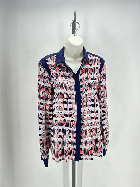 Size L PARKER Silk Shirt