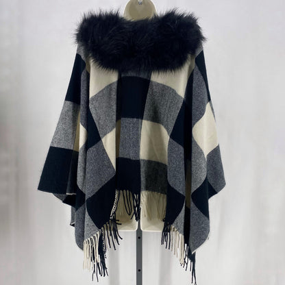 Size One Size J CREW Checkered Shawl