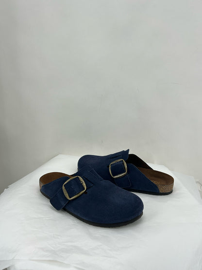 Navy W Shoe Size 9 WHITE MOUNTAIN Mules