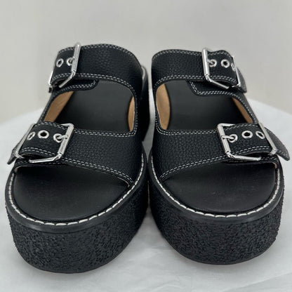 Black W Shoe Size 10 Sandals