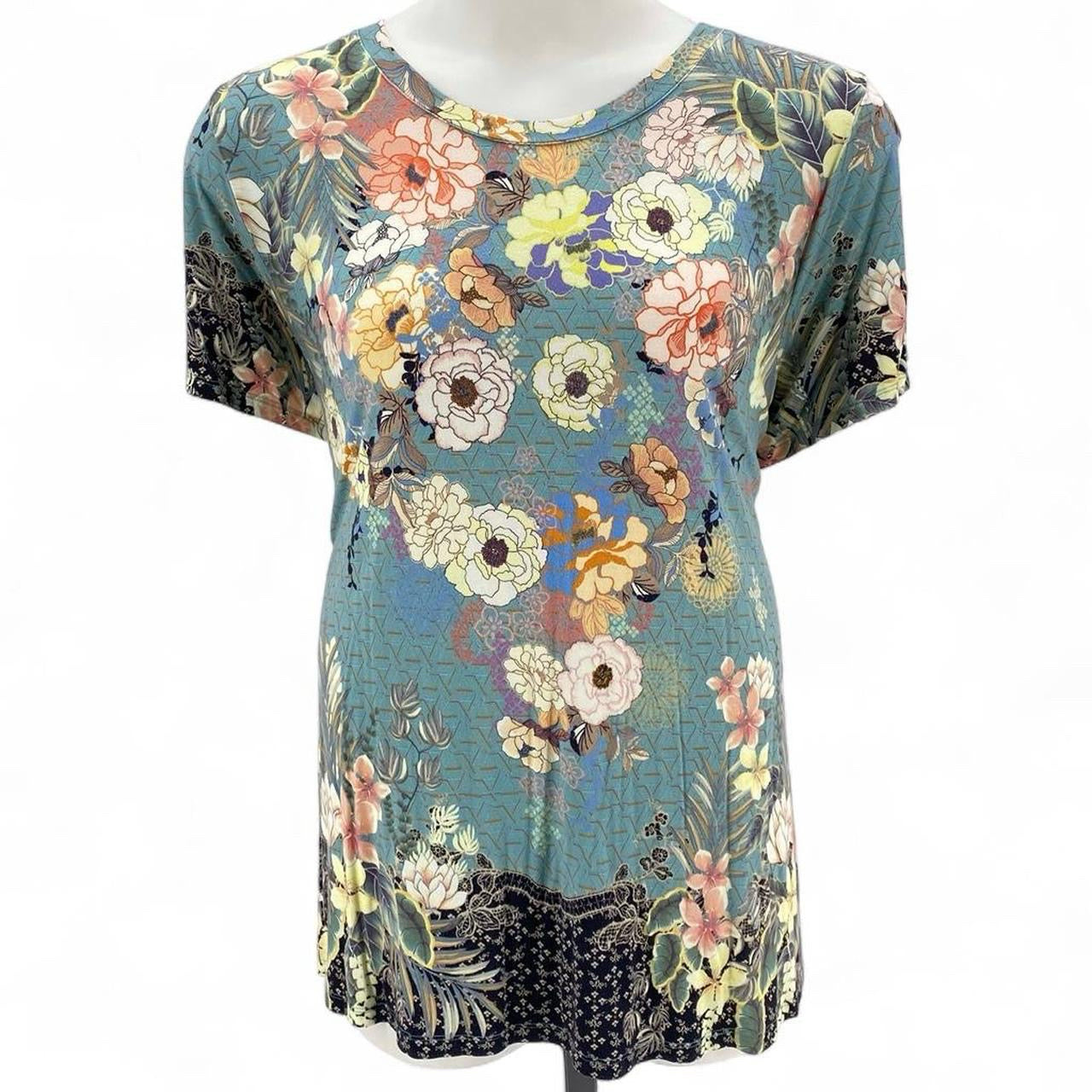 Size 3X JOHNNY WAS Floral Tunic